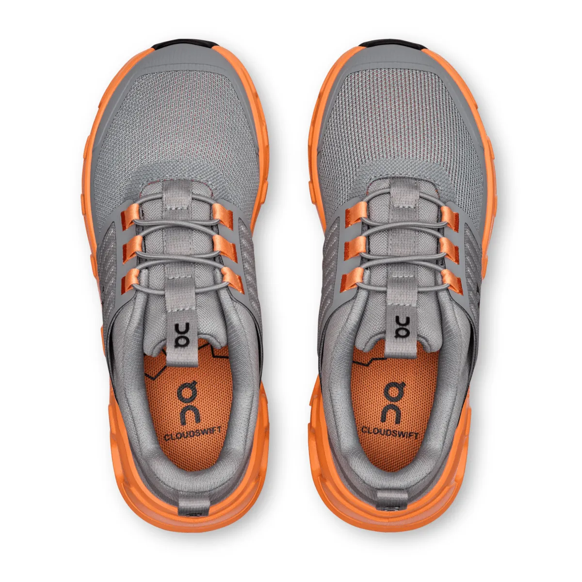 On Running Kinder (Vorschulalter) Cloudswift Alloy/Tangerine