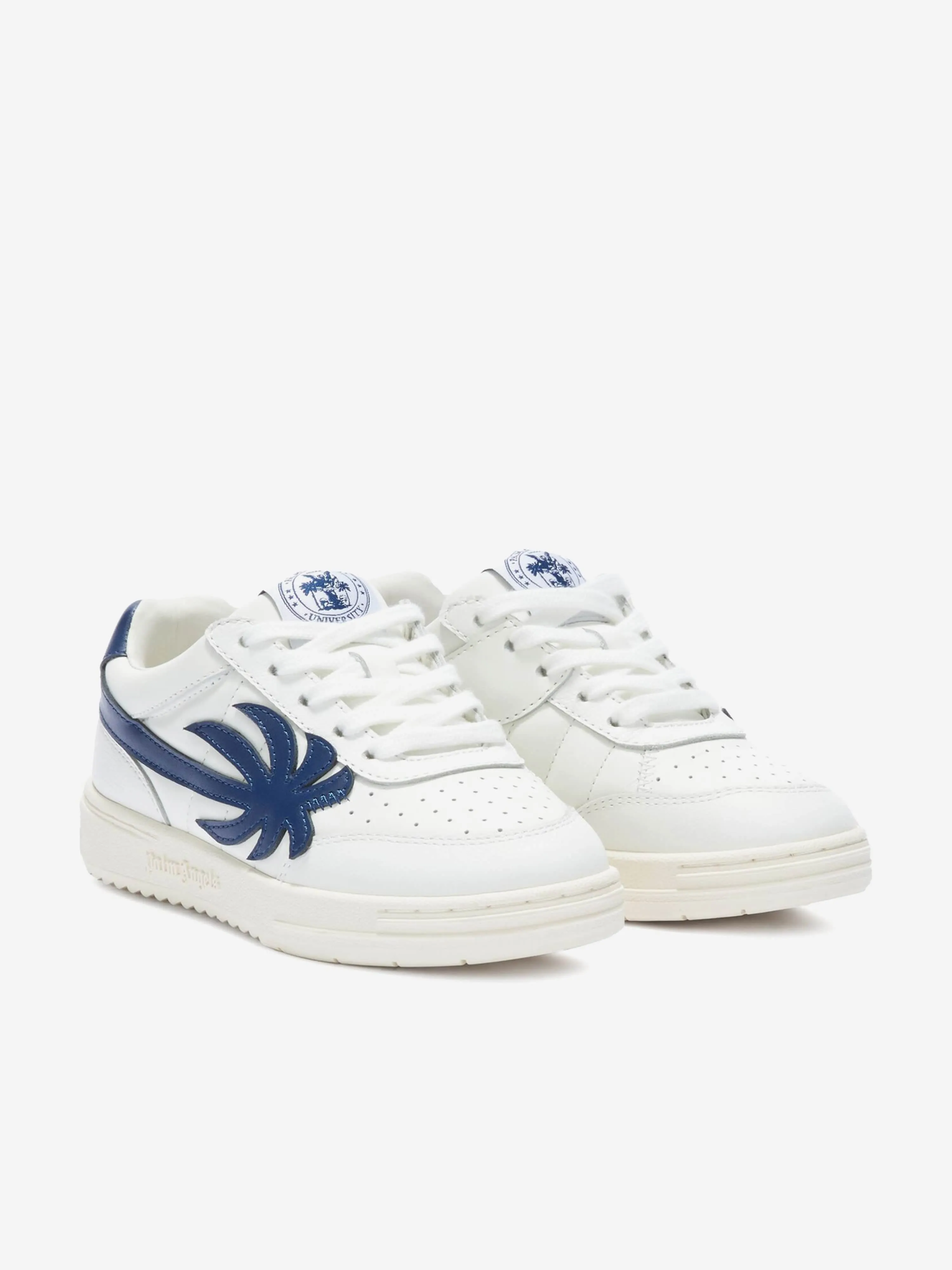 Palm Angels Jungen Palm Beach University Turnschuhe in Weiß