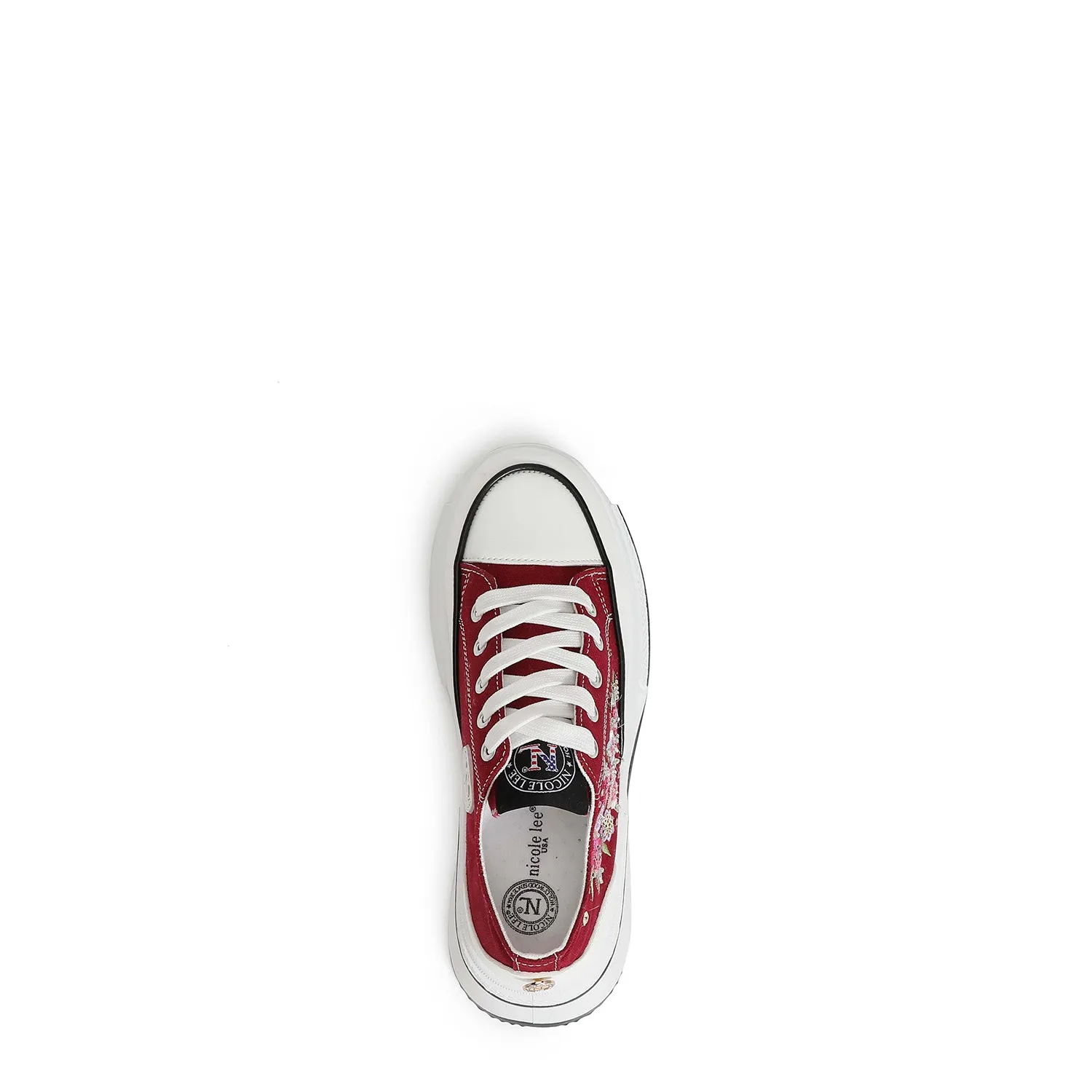 PLATTFORM-SCHNÜRSNEAKER