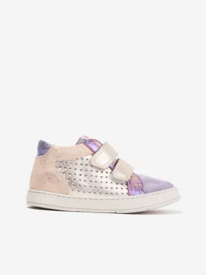 Pom D'Api Mädchen Leder Mousse Leichte Turnschuhe in Mehrfarben