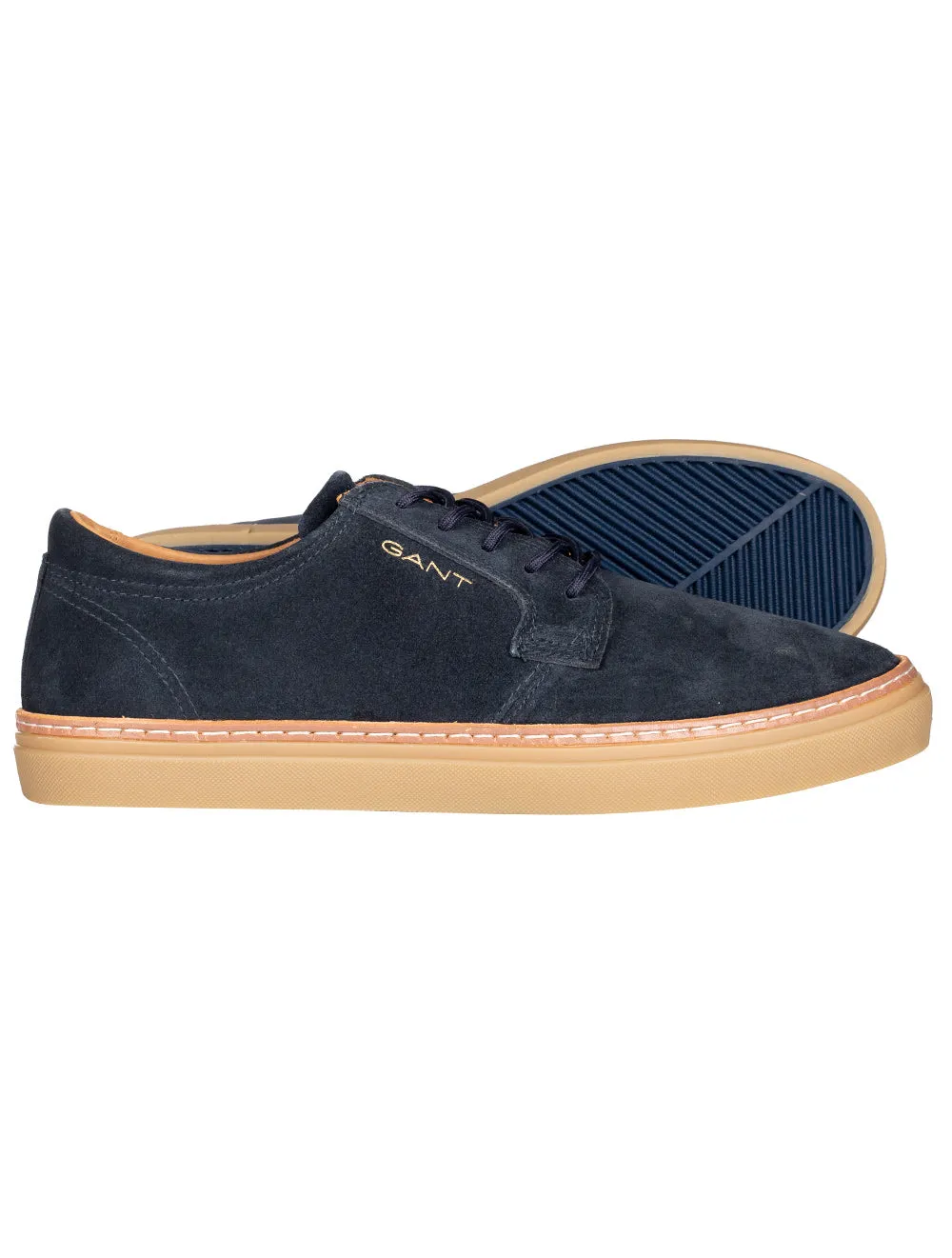 Prepville Wildleder-Sneakers Marine