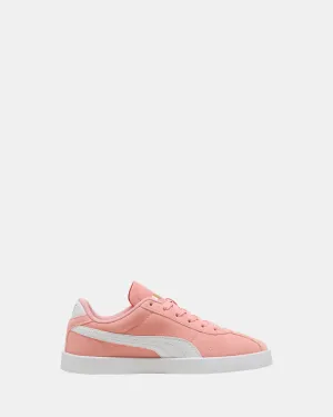 Puma Club II Jnr G Pink/Weiß