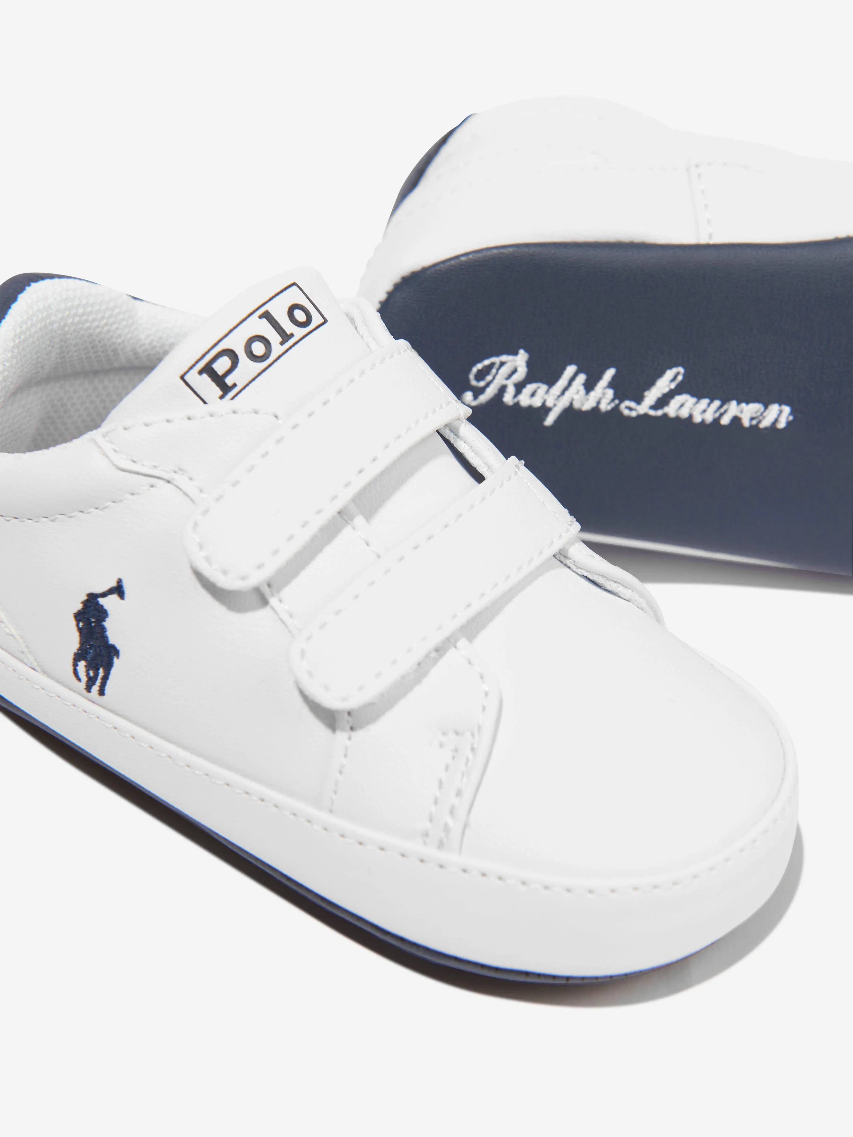 Ralph Lauren Baby Boys Heritage Court II Turnschuhe in Weiß