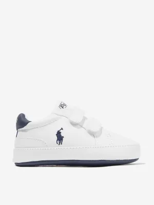 Ralph Lauren Baby Boys Heritage Court II Turnschuhe in Weiß