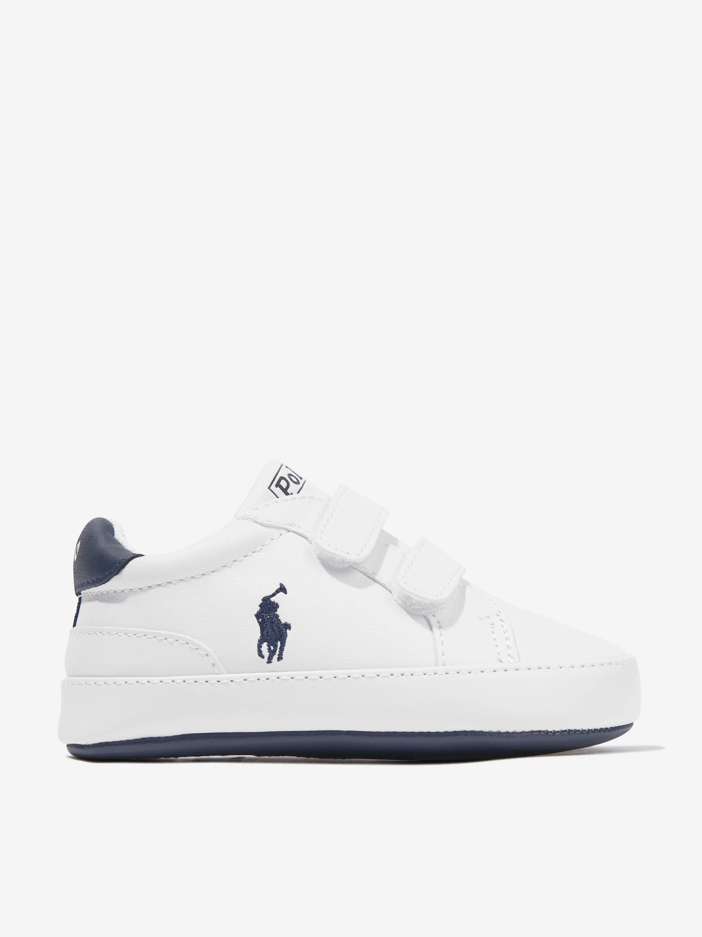 Ralph Lauren Baby Boys Heritage Court II Turnschuhe in Weiß