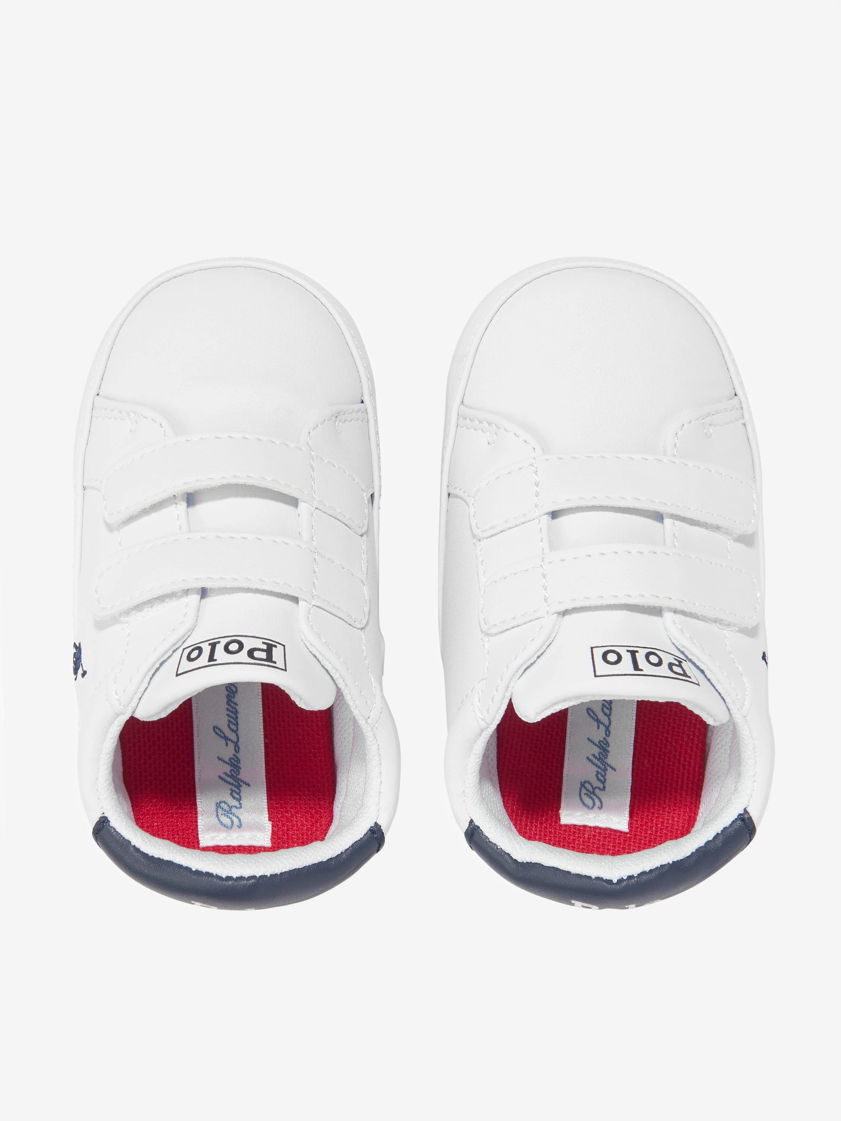 Ralph Lauren Baby Boys Heritage Court II Turnschuhe in Weiß