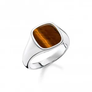 Rebel At Heart Tigerauge Ring TR2332-045-2 Thomas Sabo Ringe