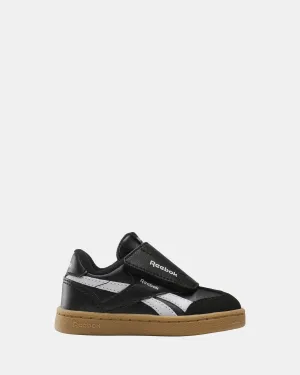 Reebok Smash Edge Klettverschluss Schwarz/Weiß/Gummi