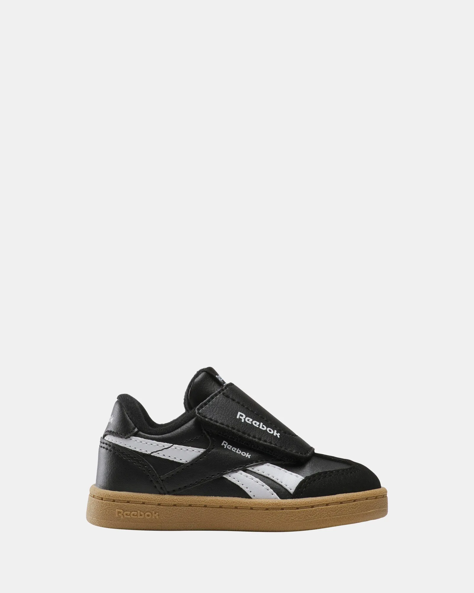 Reebok Smash Edge Klettverschluss Schwarz/Weiß/Gummi