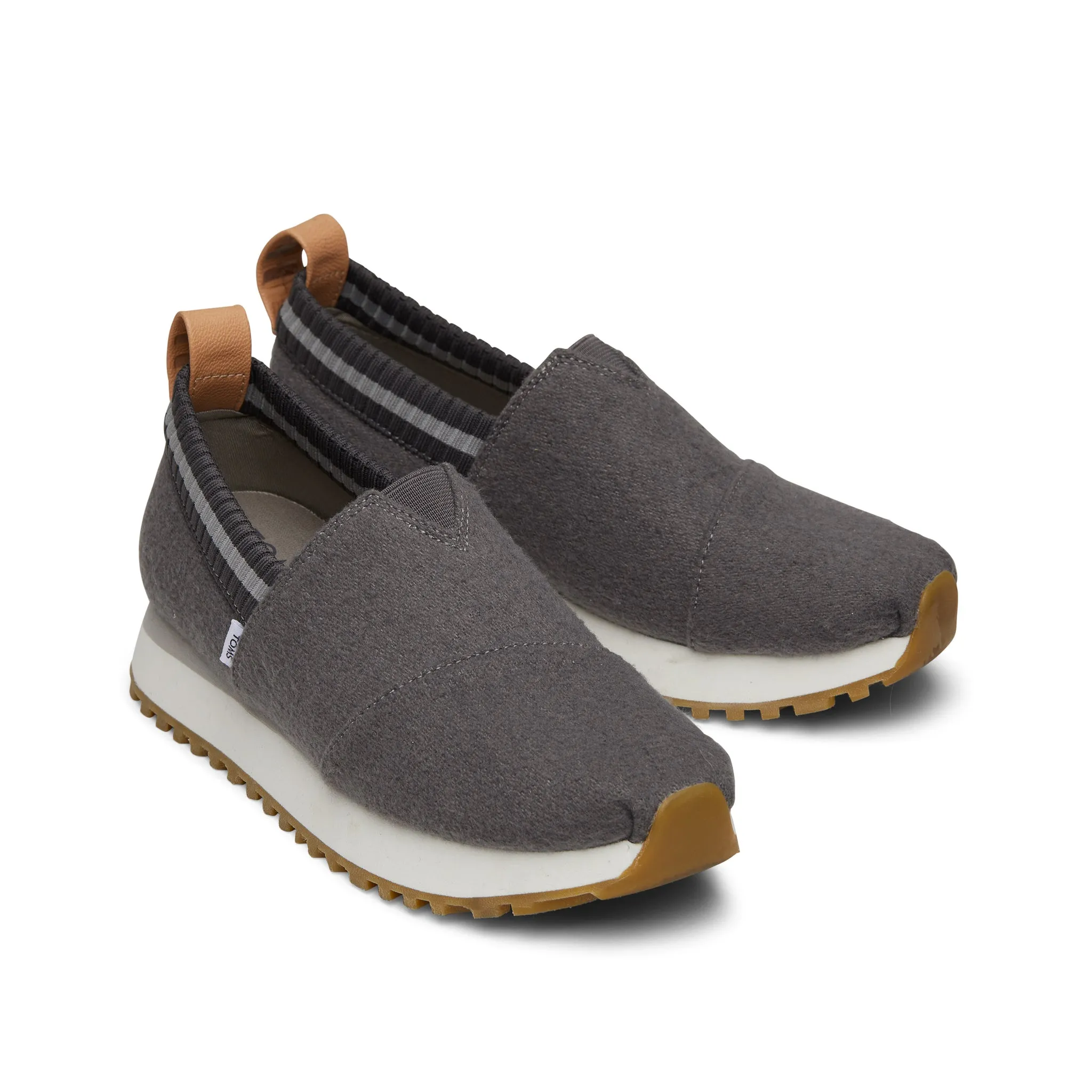 Resident 2.0 Grauer Filz-Sneaker