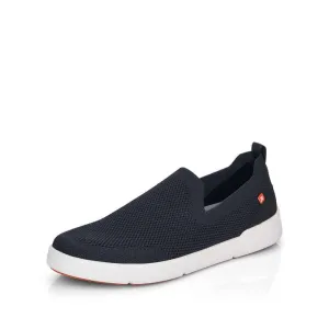 Rieker Schuhe 07106-14 Marineblauer Schlüpfer