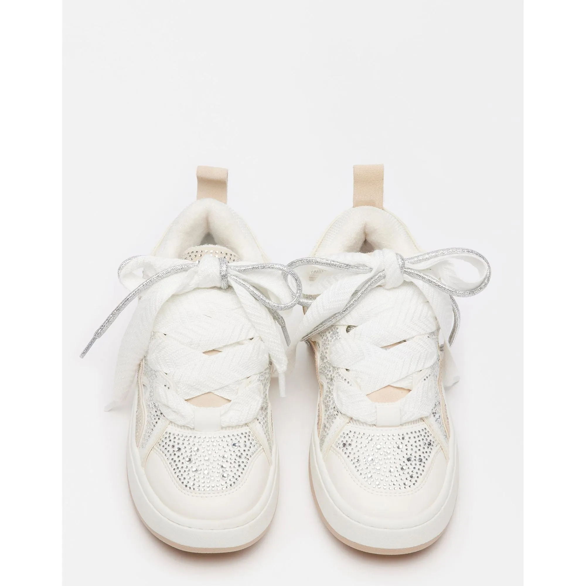 STRAHLENDE WEIßE RHINESTONES ecco Schuhe