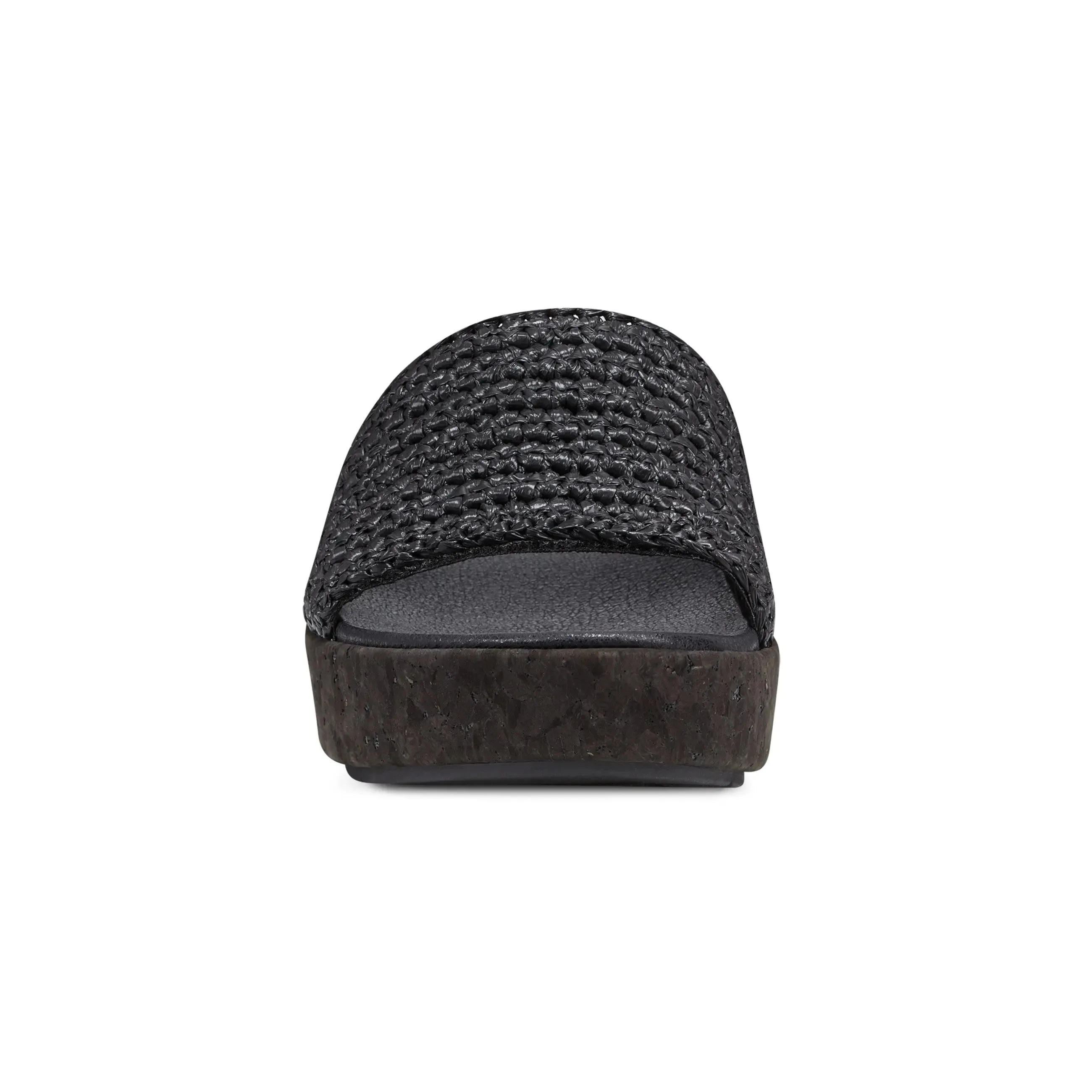 Sachan Bequeme Slip-On Keilabsatz Plateausandalen