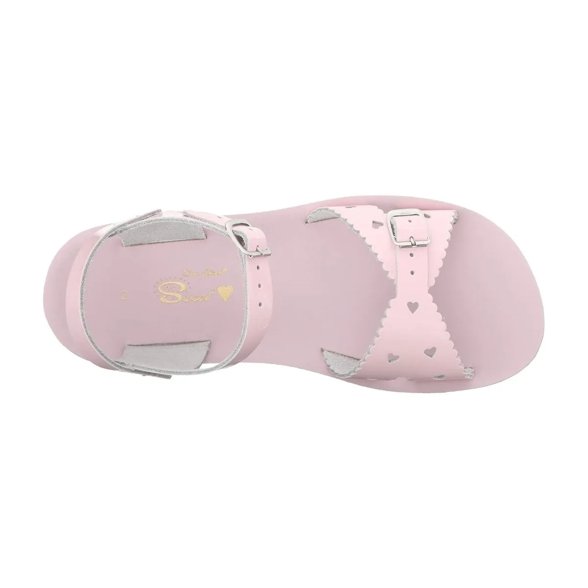 Salt Water von Hoy Shoe Co. Kleinkind-Sonnen-San-Schatz Glänzendes Rosa