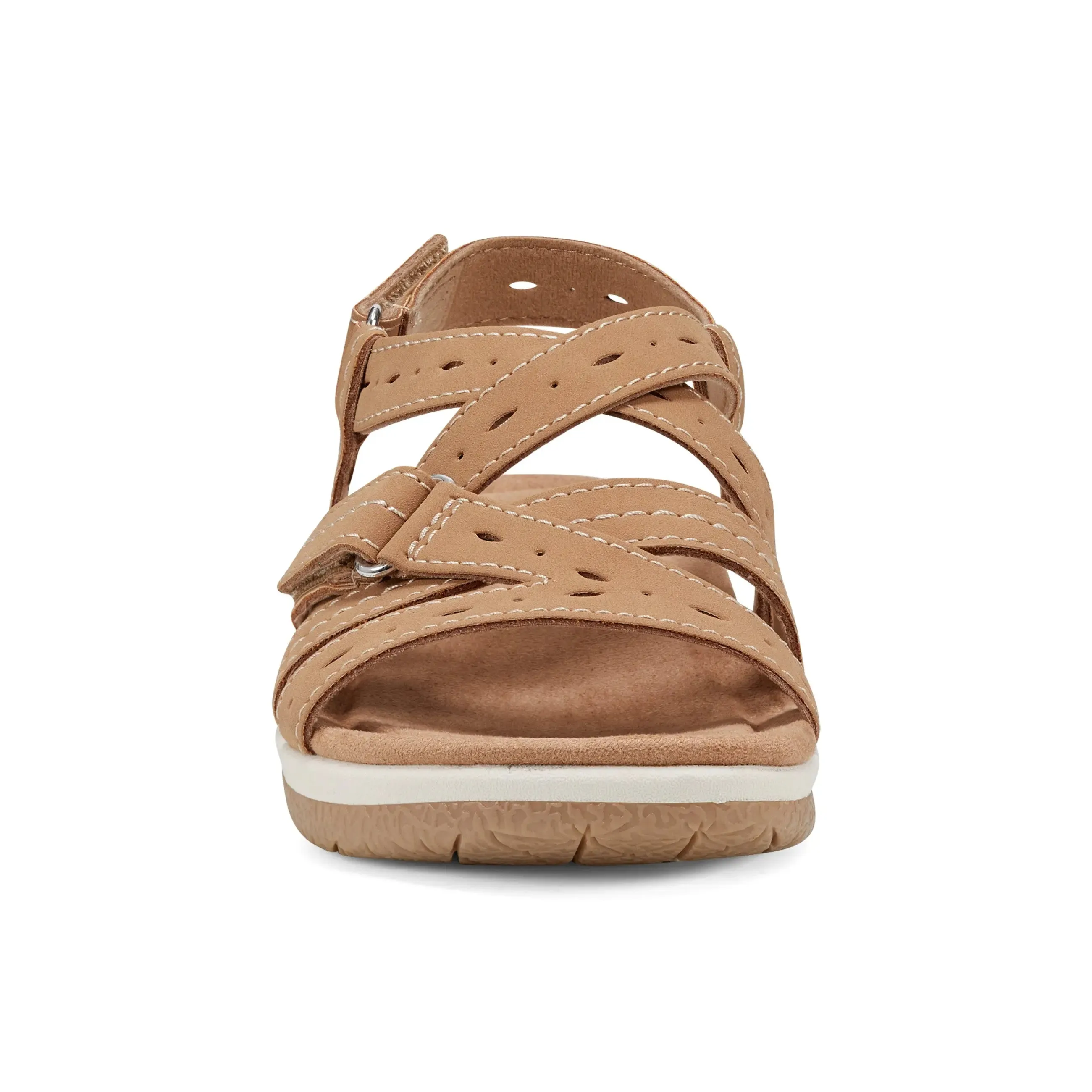 Samsin Runde Spitze Riemchen Casual Flache Sandalen