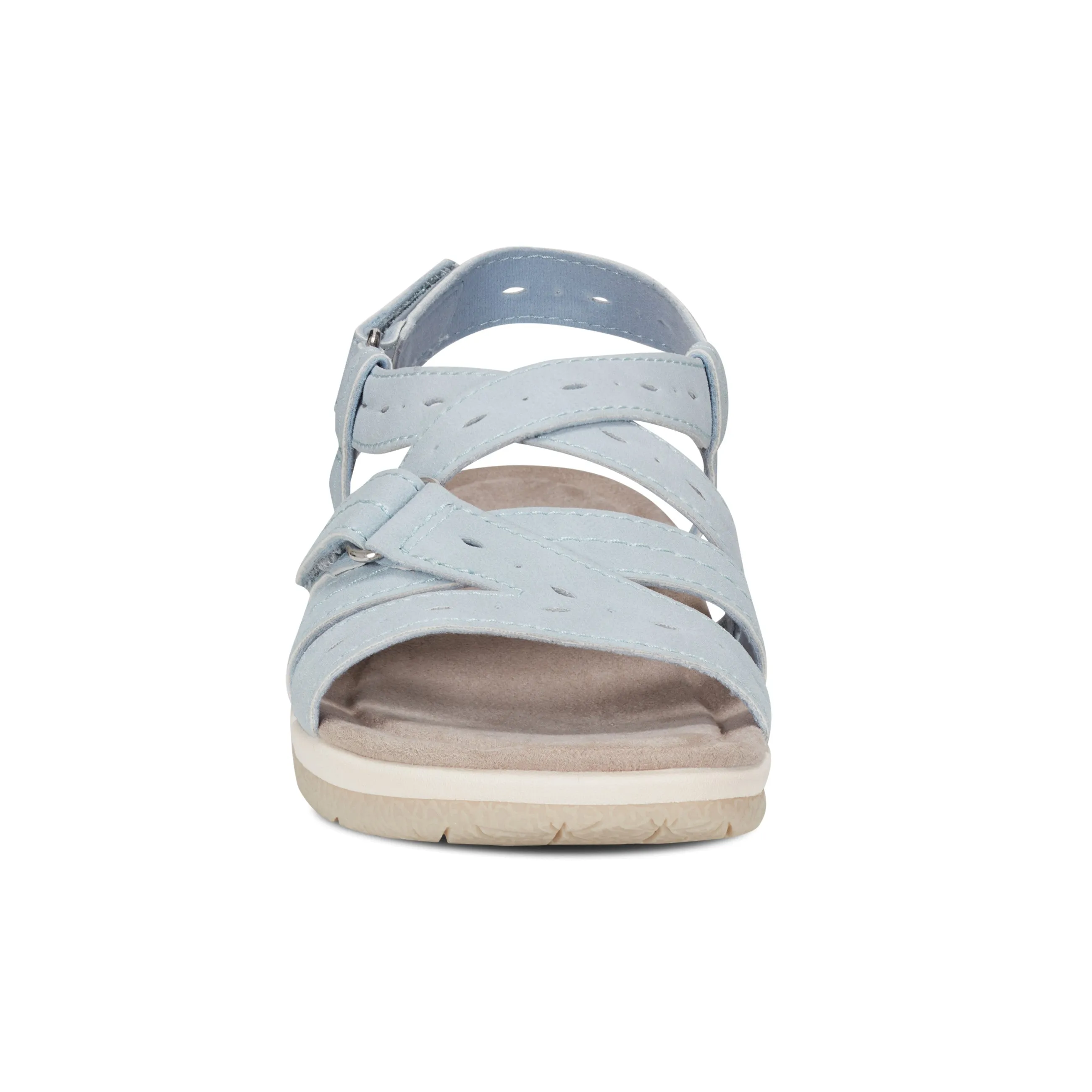Samsin Runde Spitze Riemchen Casual Flache Sandalen