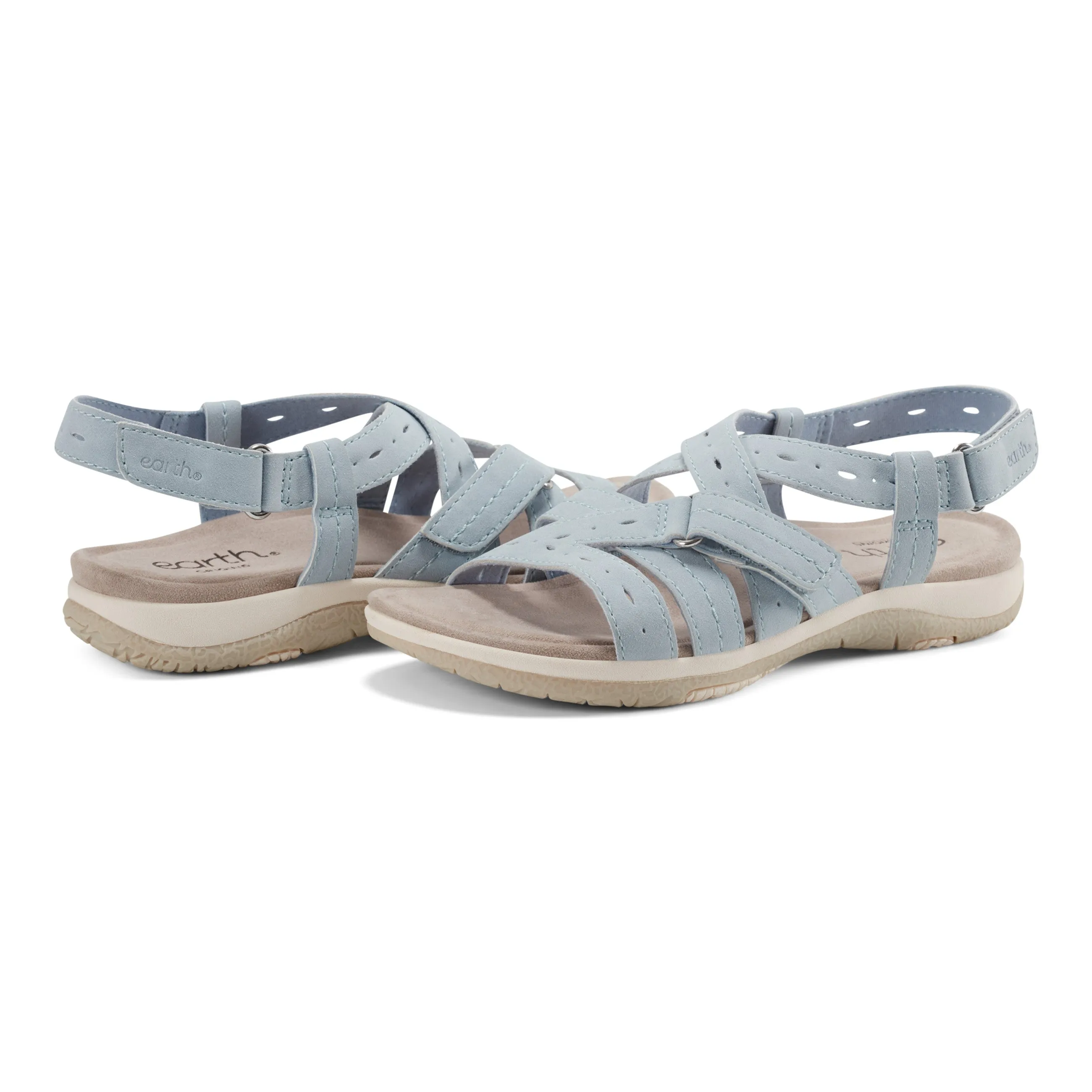 Samsin Runde Spitze Riemchen Casual Flache Sandalen