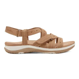 Samsin Runde Spitze Riemchen Casual Flache Sandalen