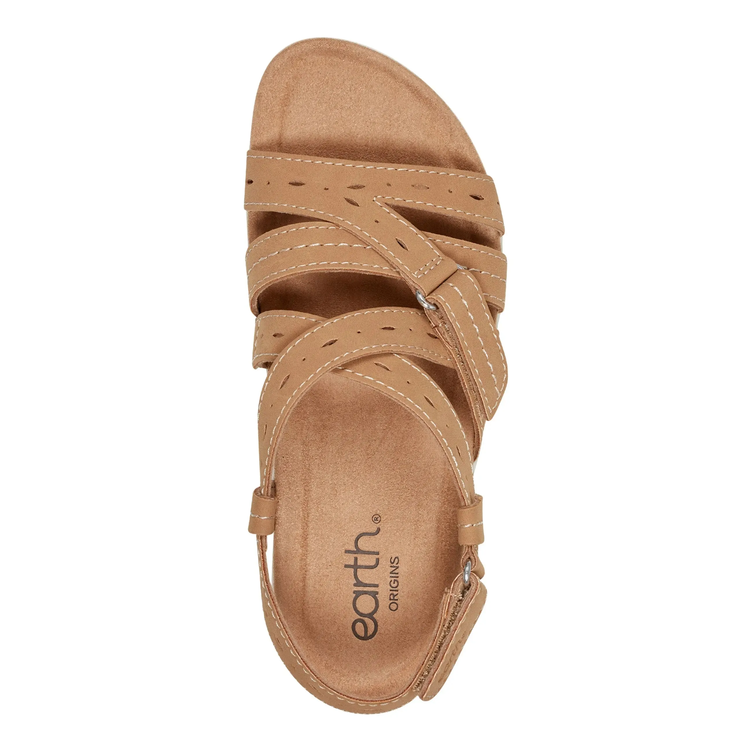 Samsin Runde Spitze Riemchen Casual Flache Sandalen