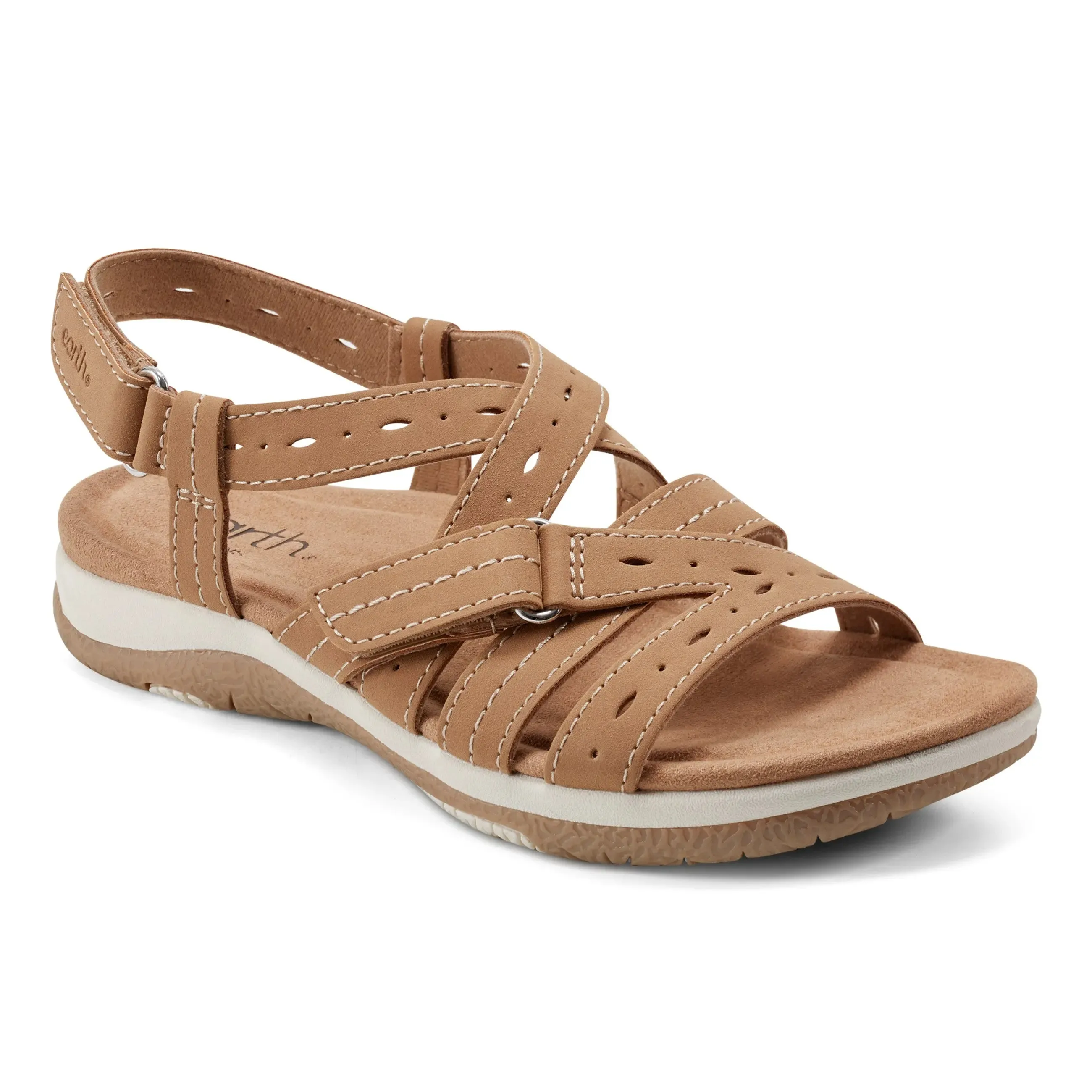 Samsin Runde Spitze Riemchen Casual Flache Sandalen