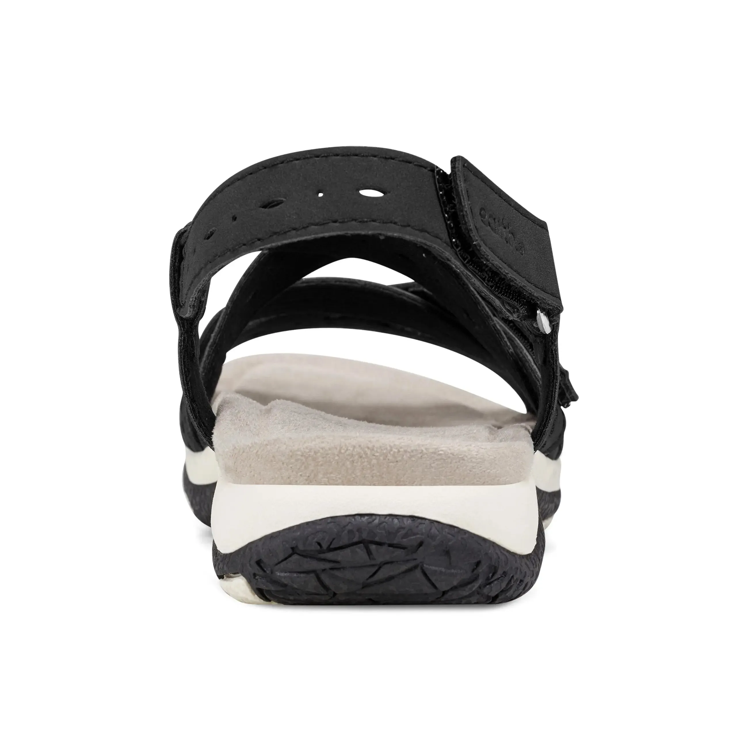 Samsin Rundspitze Riemchen Casual Flache Sandalen