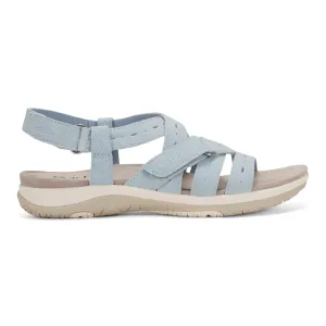 Samsin Runde Spitze Riemchen Casual Flache Sandalen