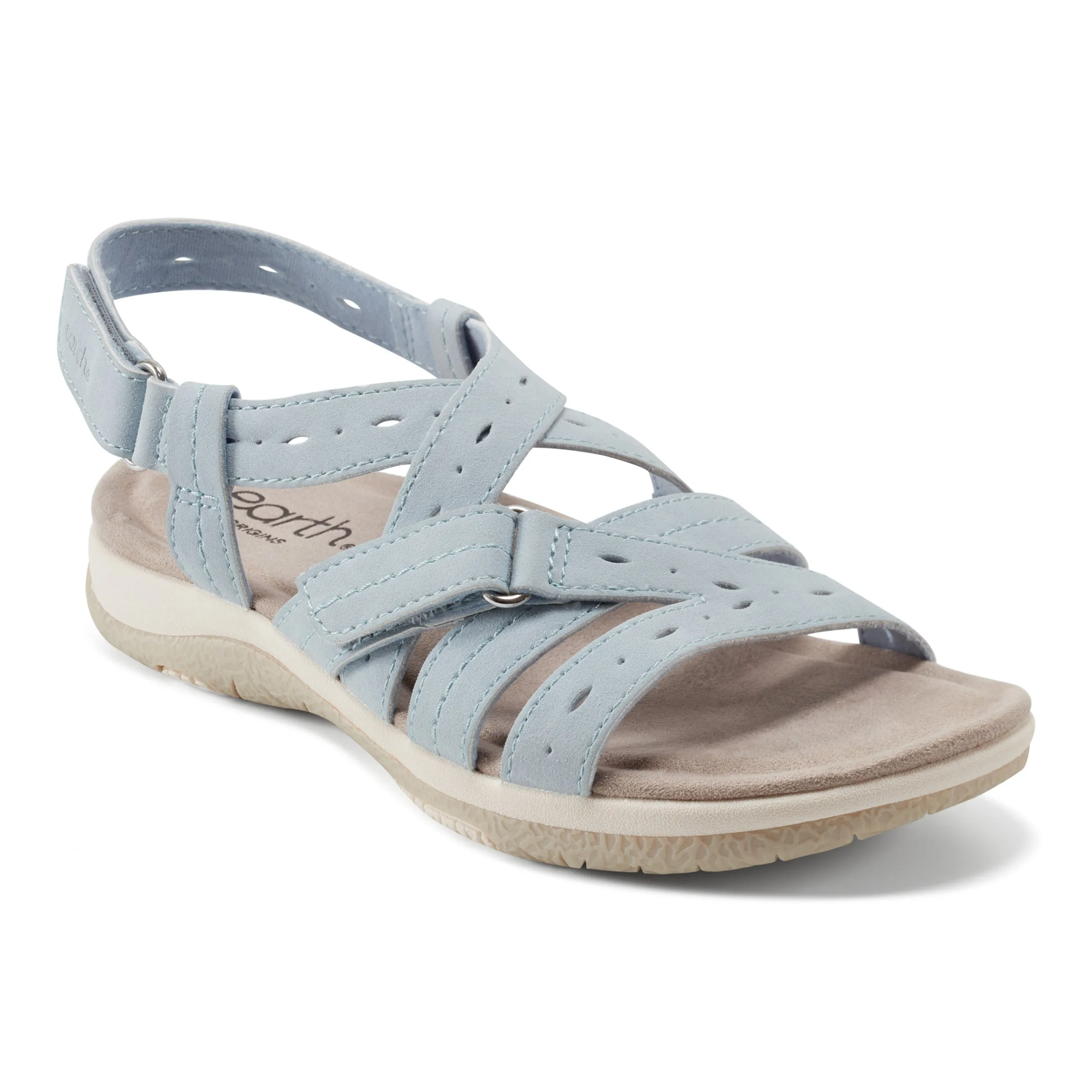 Samsin Runde Spitze Riemchen Casual Flache Sandalen