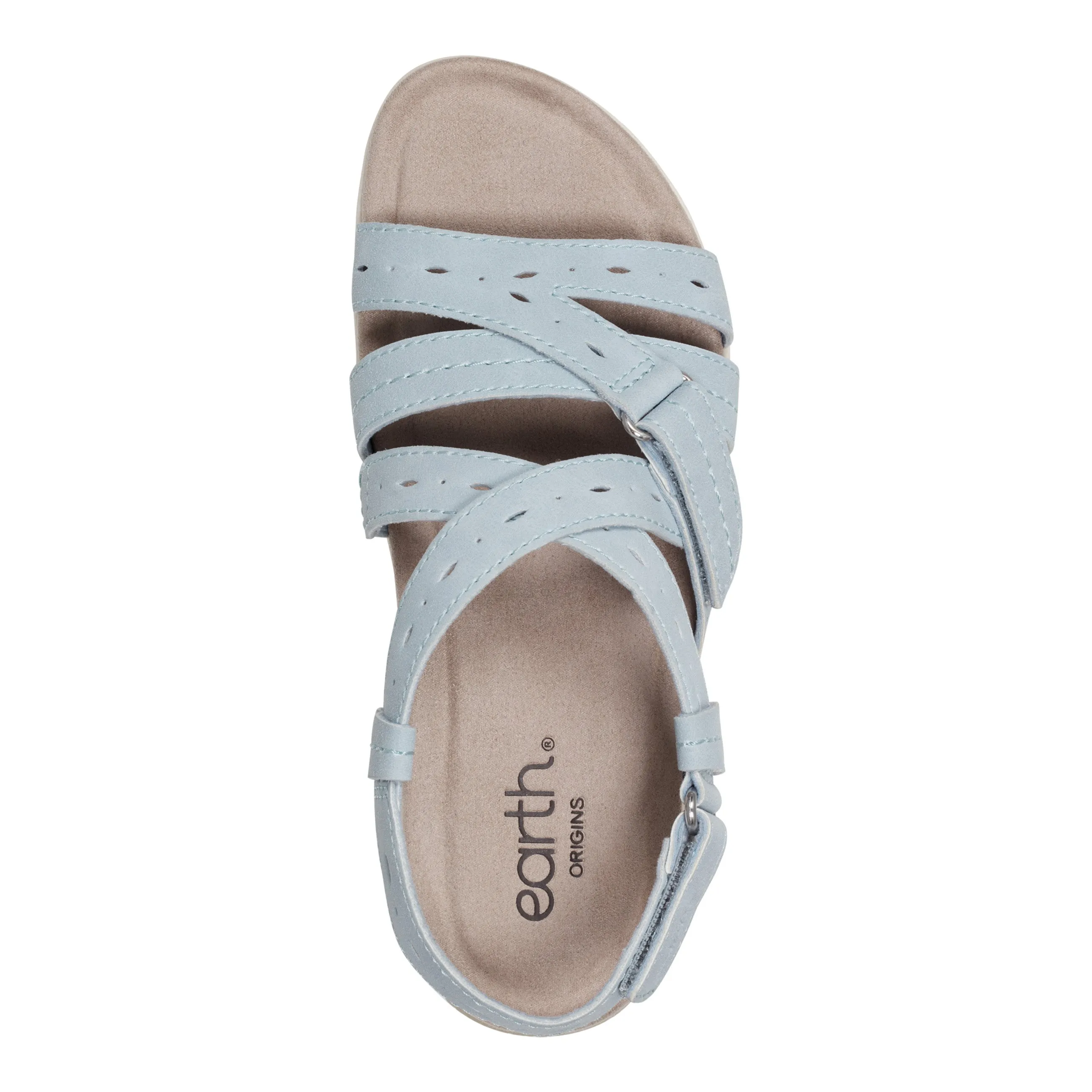 Samsin Runde Spitze Riemchen Casual Flache Sandalen