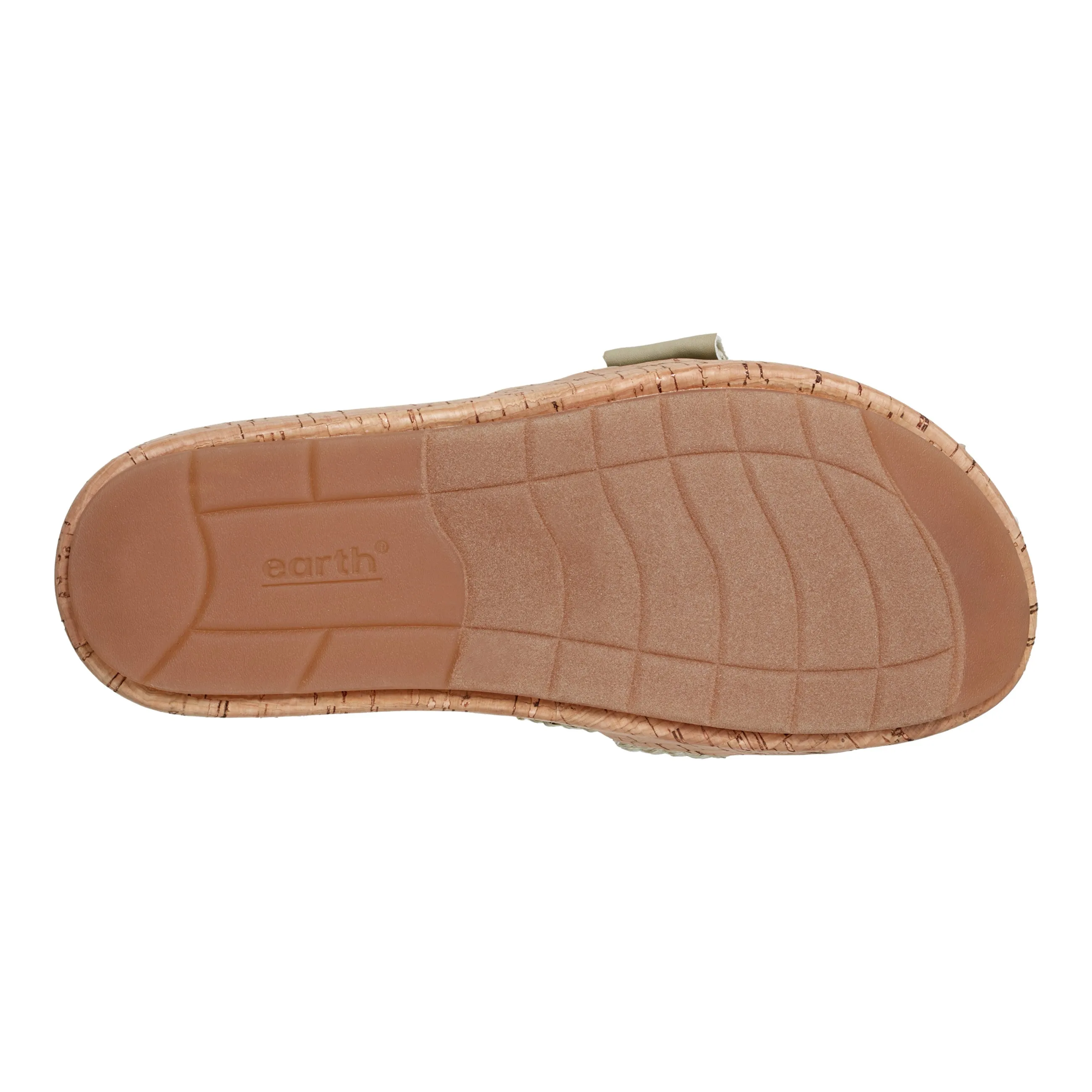 Samsy Bequeme Slip-On Keilabsatz Plateausandalen