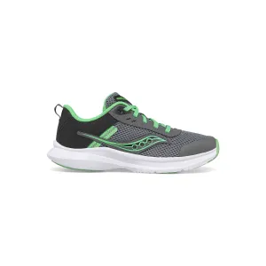 Saucony Schuhe Kinder Axon 3 Grau/Grün (1J-7J)