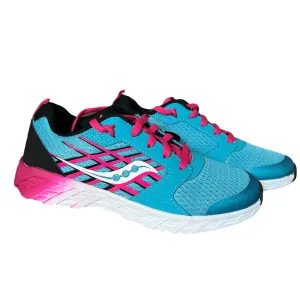 Saucony Schuhe Wind 2.0 Türkis/Rosa/Schwarz (13c-6j)