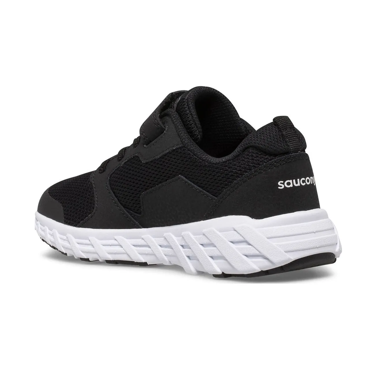 Saucony Schuhe Wind A/C 2.0 Schwarz/Weiß (10,5c-4y)