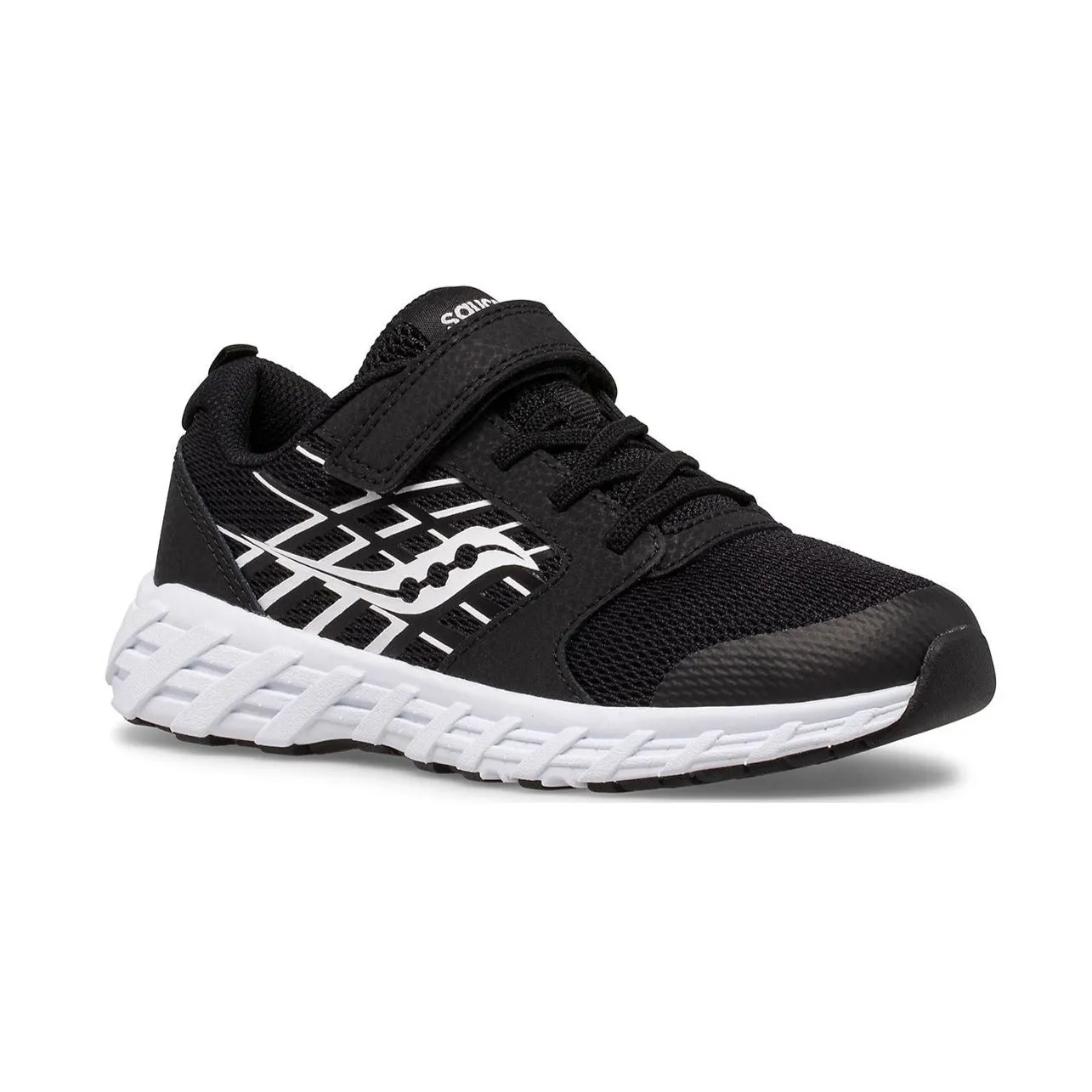 Saucony Schuhe Wind A/C 2.0 Schwarz/Weiß (10,5c-4y)