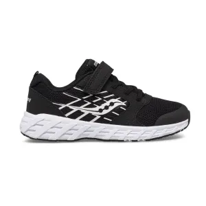 Saucony Schuhe Wind A/C 2.0 Schwarz/Weiß (10,5c-4y)