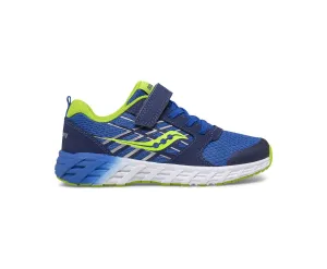Saucony Schuhe Wind A/C 2.0 Blau/Grün (10.5c-4y)
