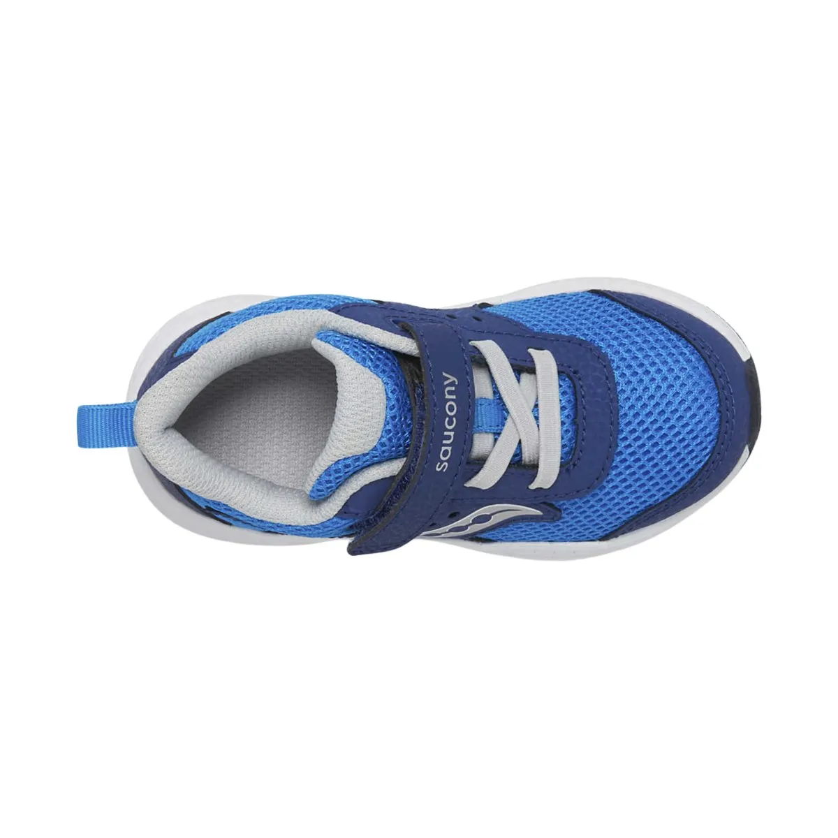 Saucony Kleinkind-Ride 10 Jr Blau/Silber