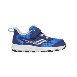 Saucony Kleinkind-Ride 10 Jr Blau/Silber