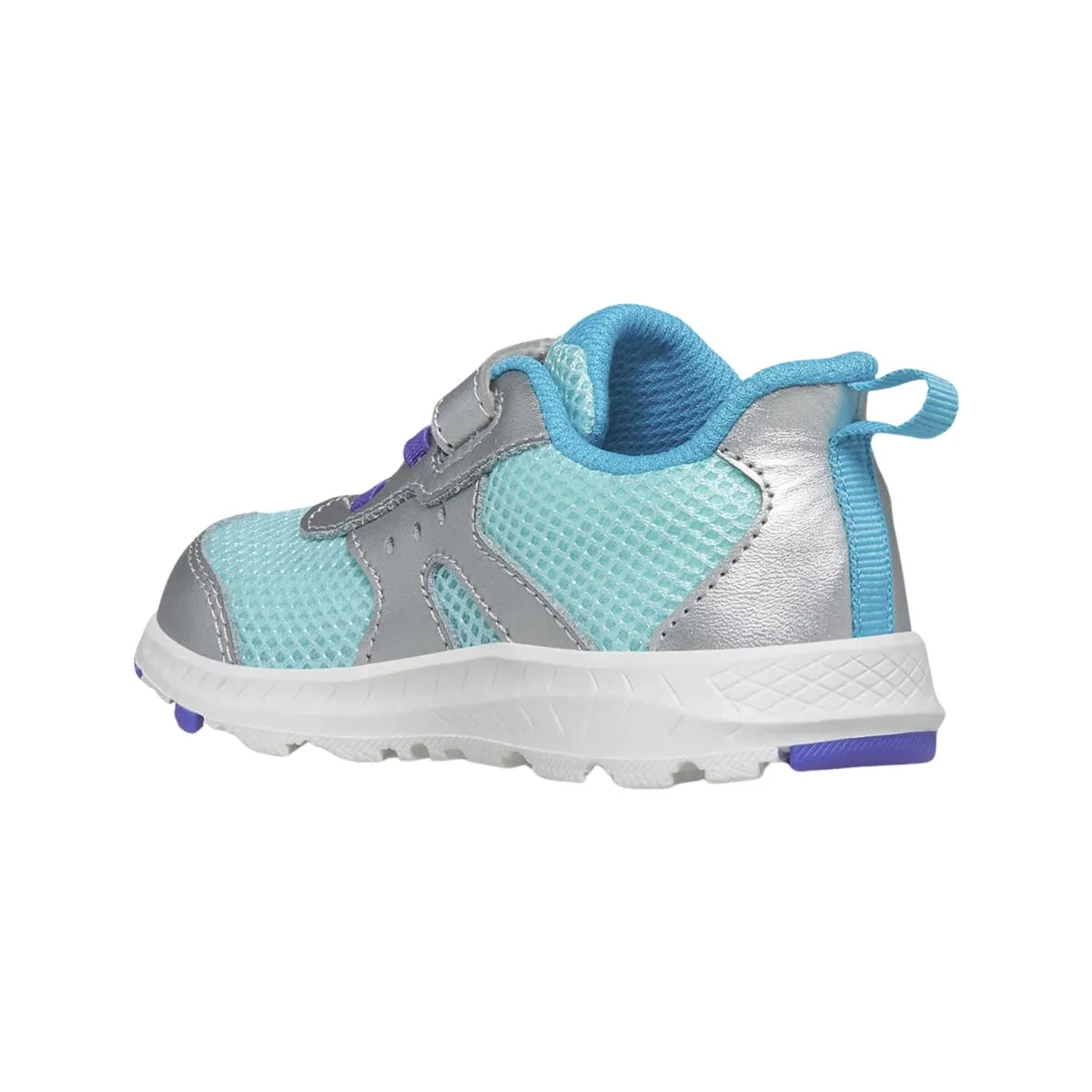 Saucony Kleinkind-Ride 10 Jr Silber/Türkis
