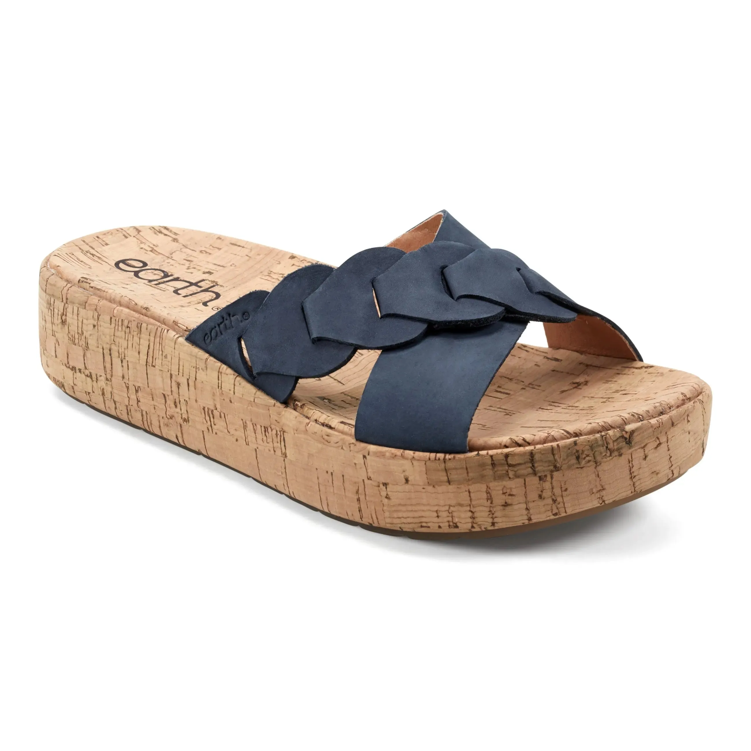 Scotti Bequeme Slip-On Keilabsatz Plateausandalen