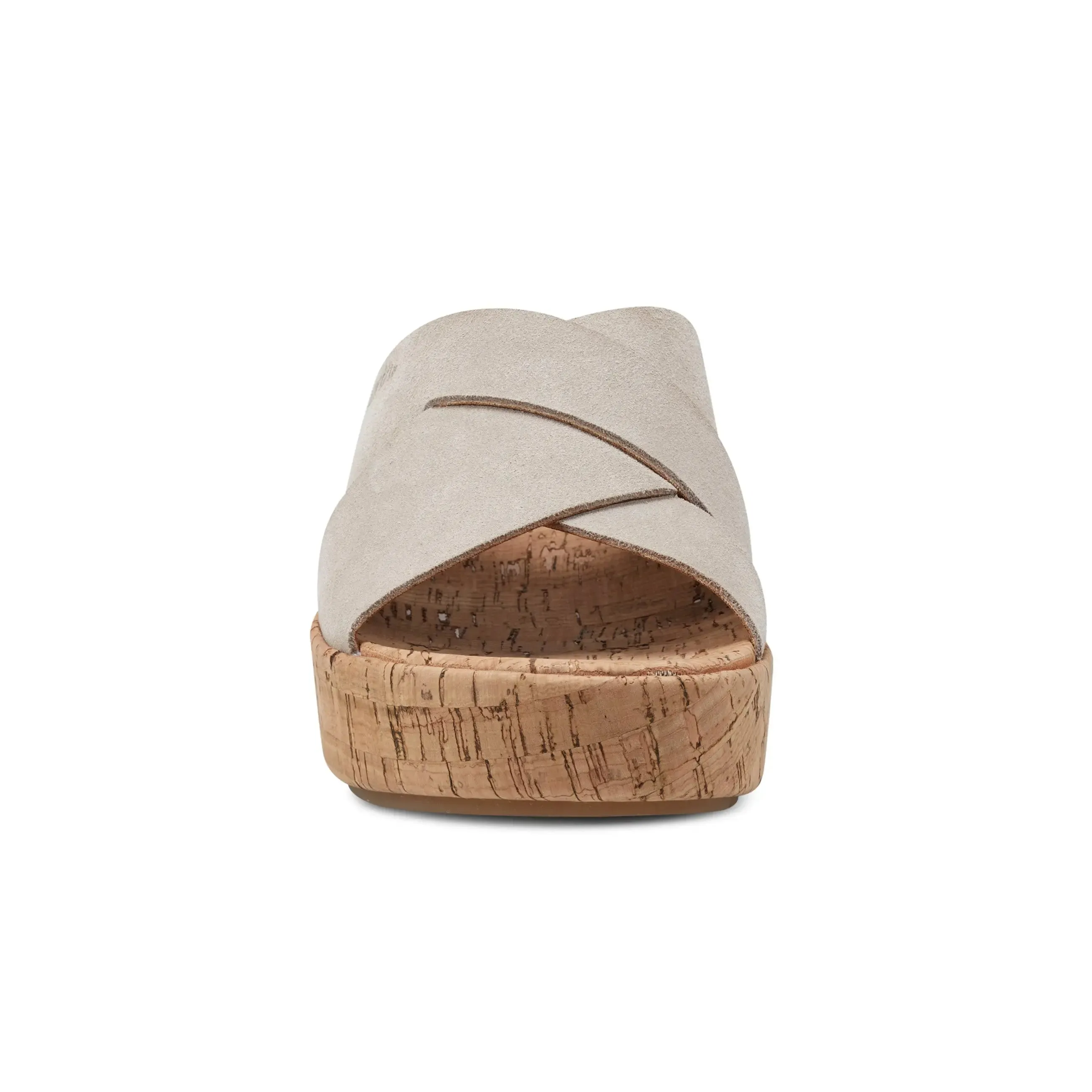 Scout Bequeme Slip-On Keilabsatz Plateausandalen
