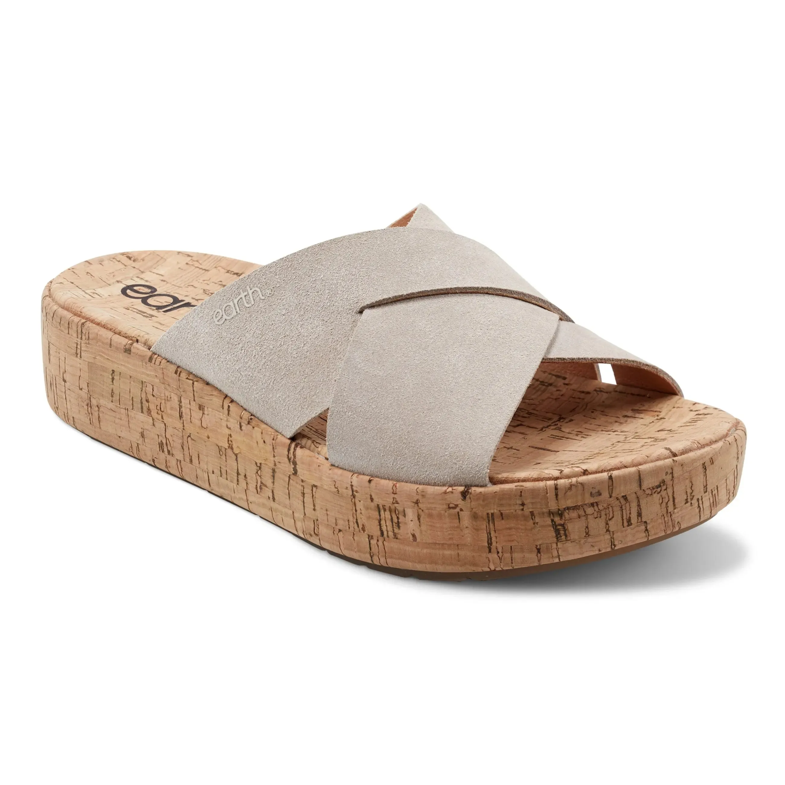 Scout Bequeme Slip-On Keilabsatz Plateausandalen