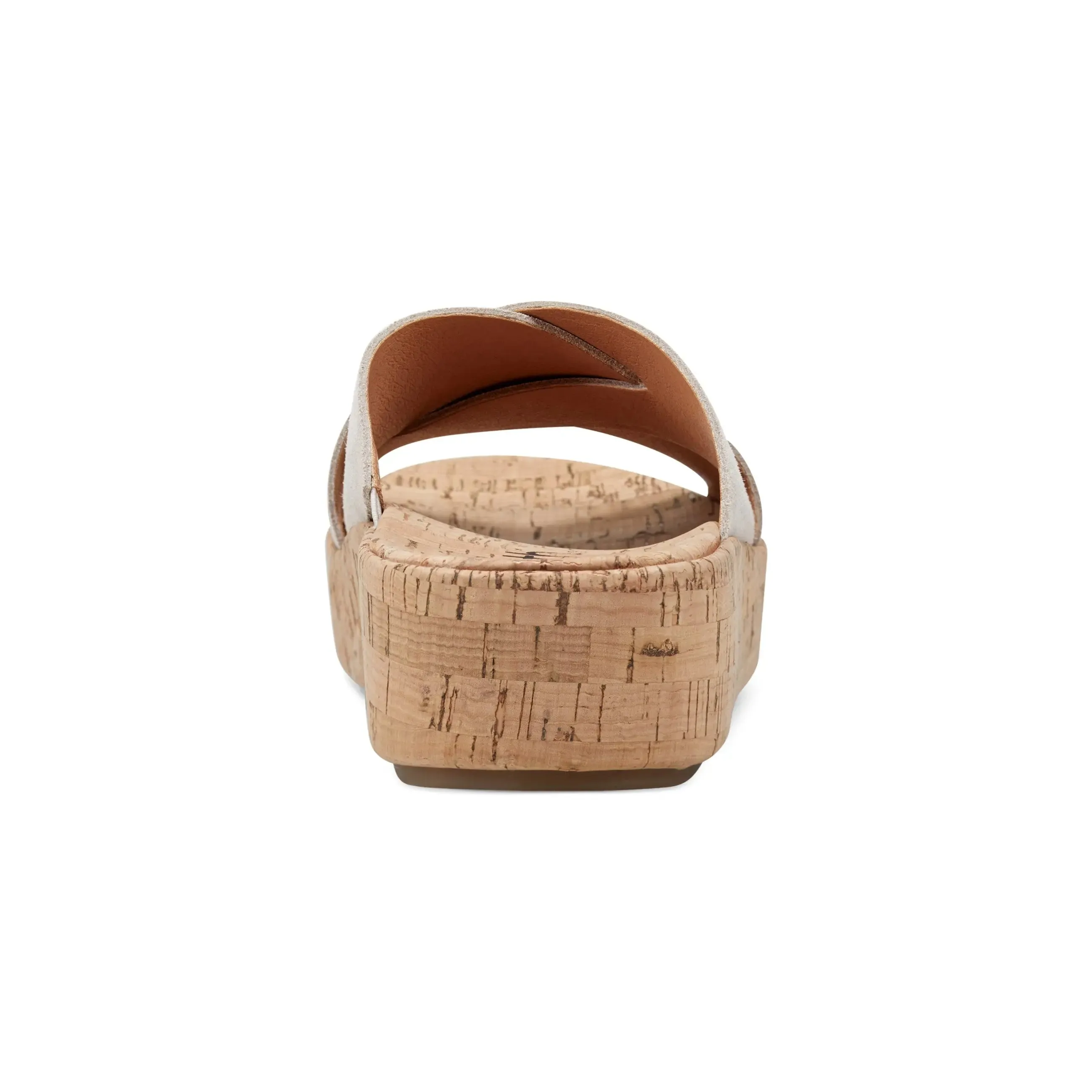 Scout Bequeme Slip-On Keilabsatz Plateausandalen