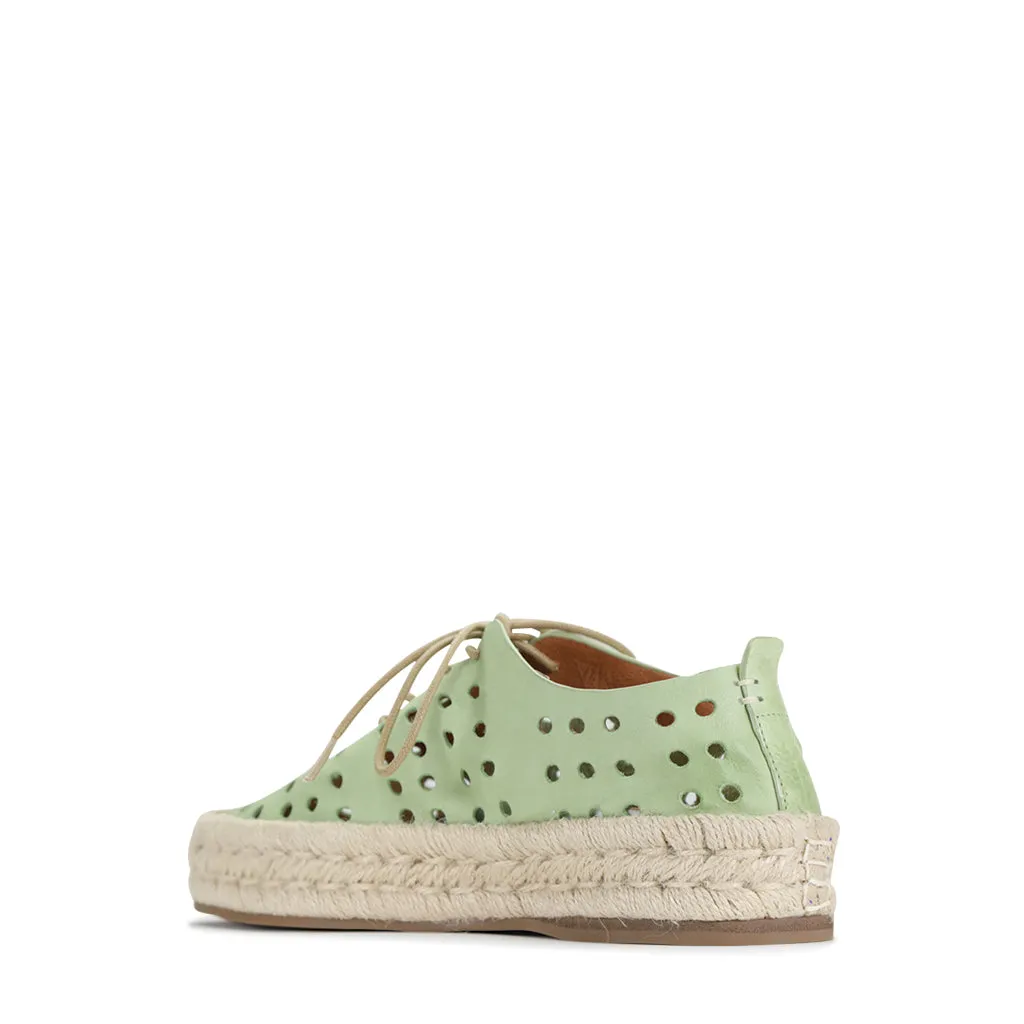 SEASHELL LEDER-SEIL-SNEAKER
