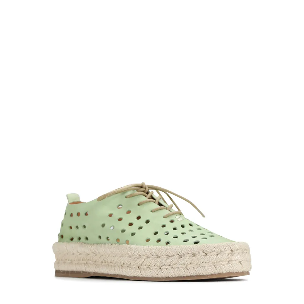 SEASHELL LEDER-SEIL-SNEAKER