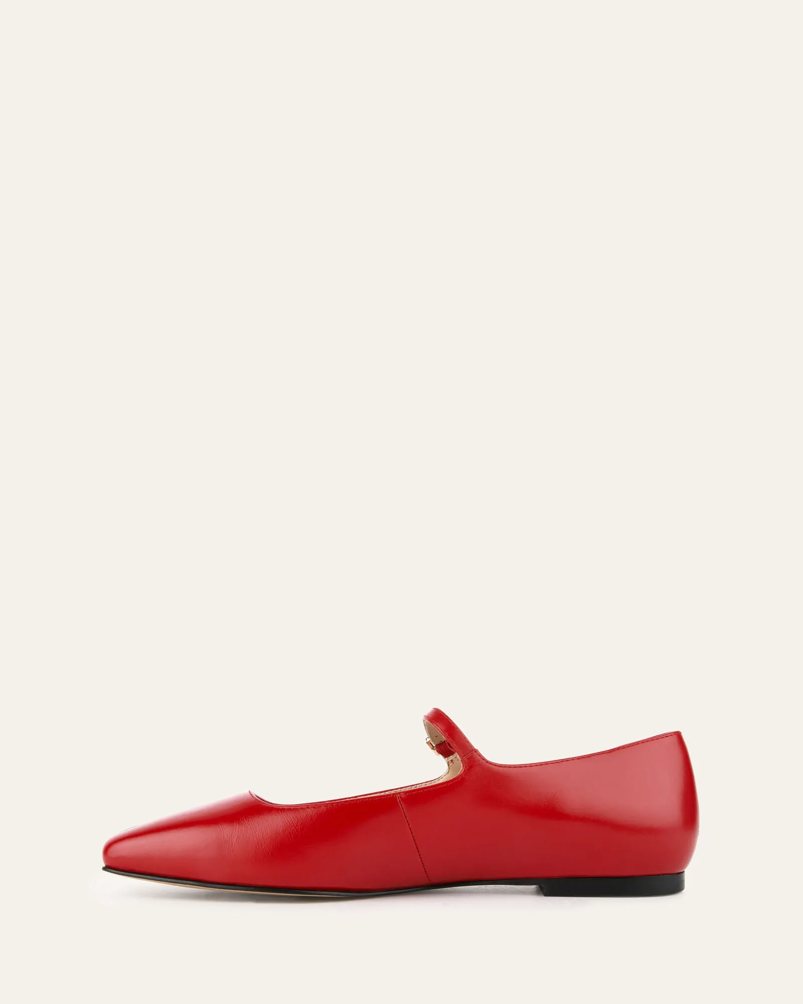 SERENITY CASUAL FLATS SALSA LEDER