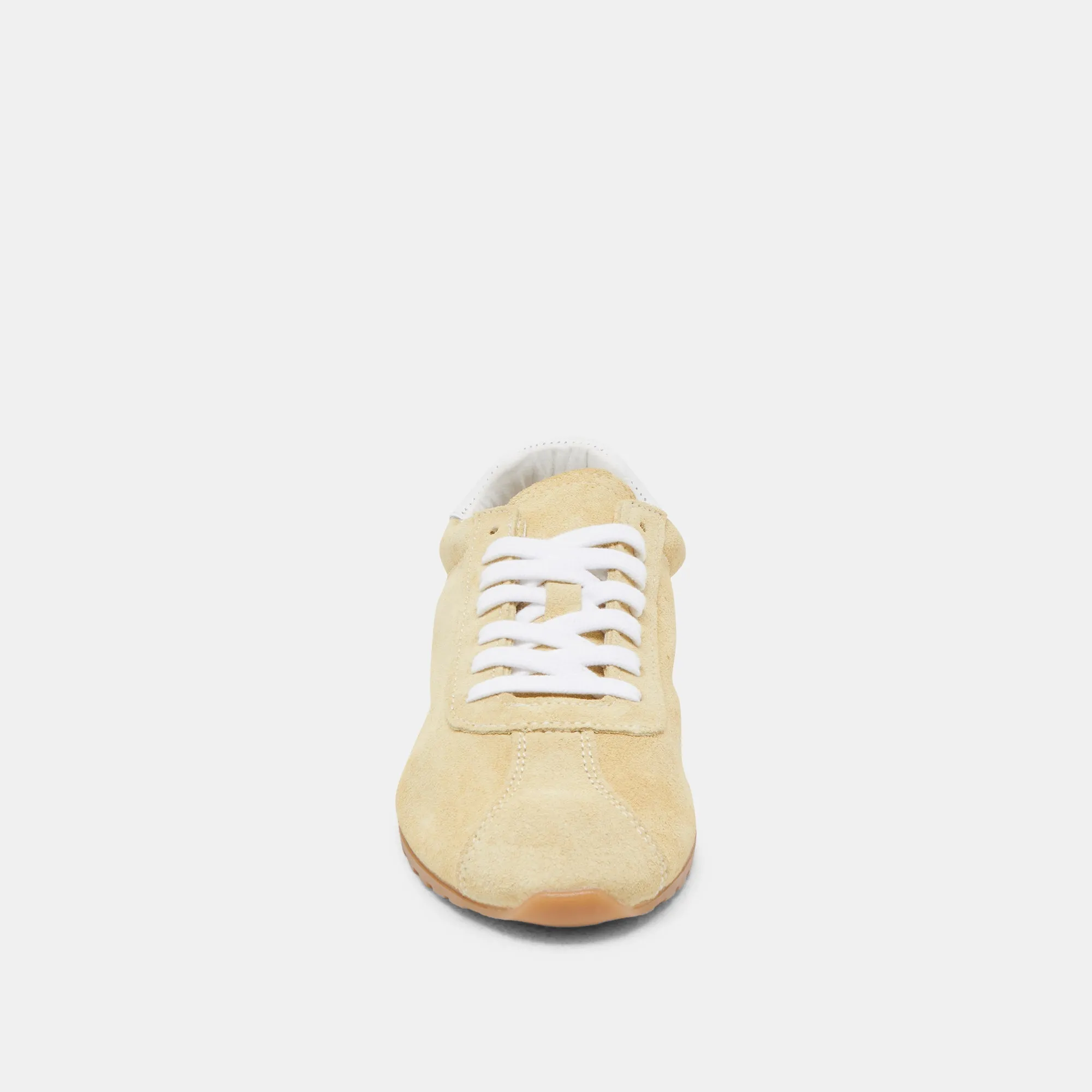 SERINA SNEAKERS GELB WILDLEDER