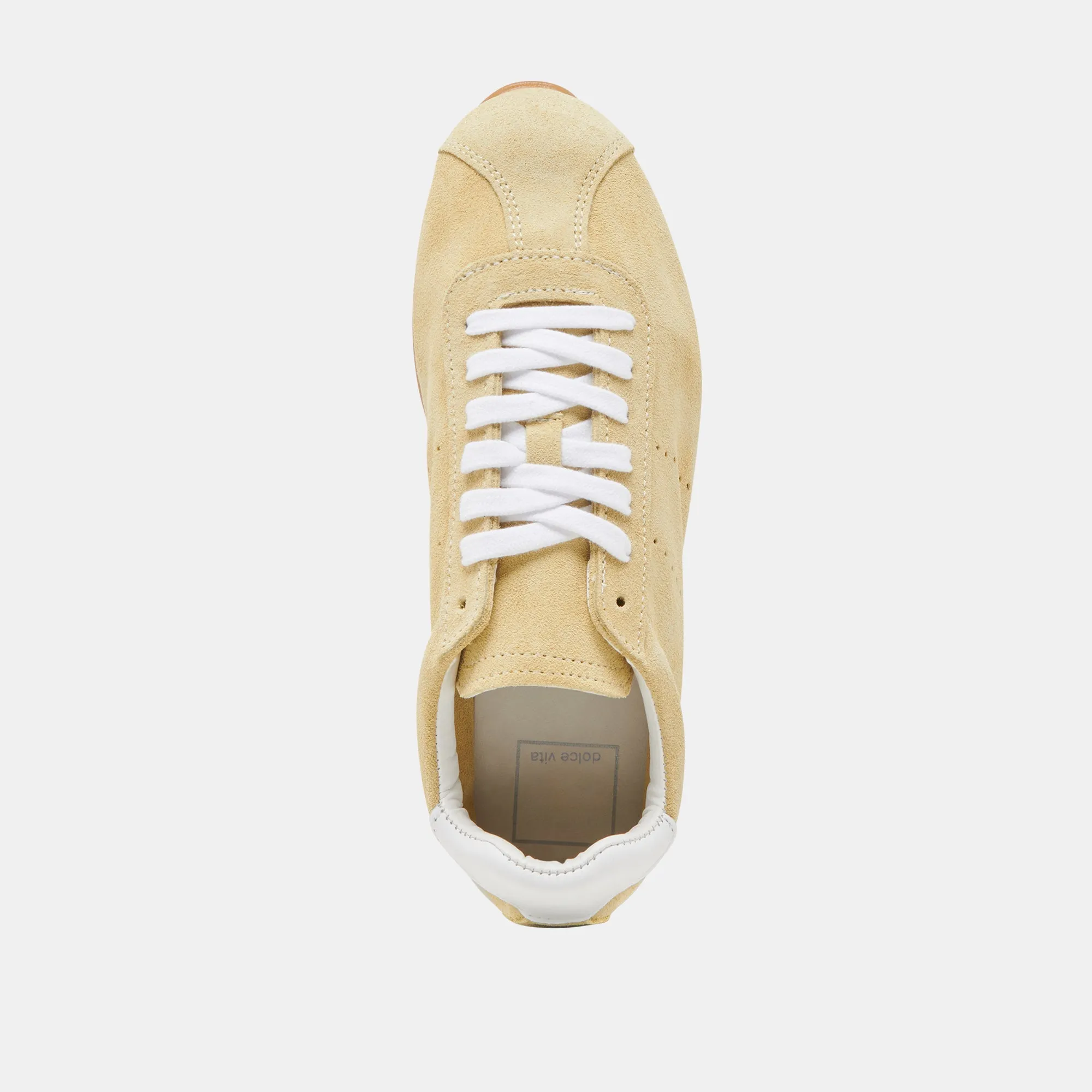 SERINA SNEAKERS GELB WILDLEDER