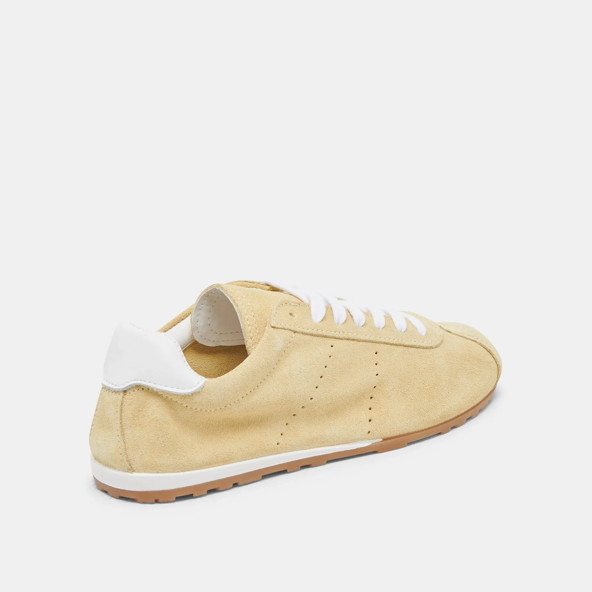 SERINA SNEAKERS GELB WILDLEDER