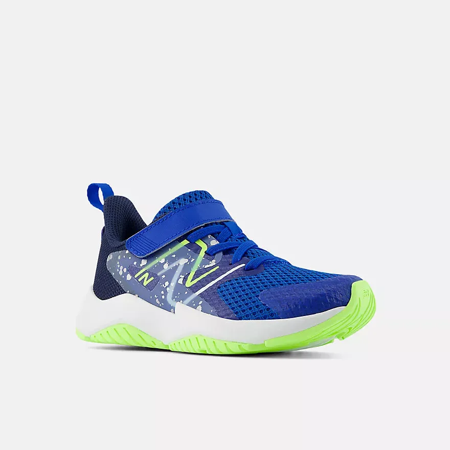 Schuhe New Balance Kinder Rave Run V2 Schnürsenkel mit Bungee-Verschluss