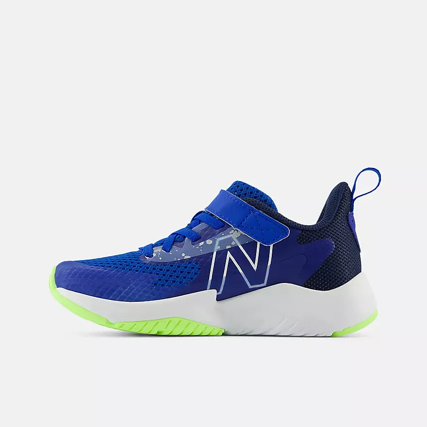 Schuhe New Balance Kinder Rave Run V2 Schnürsenkel mit Bungee-Verschluss